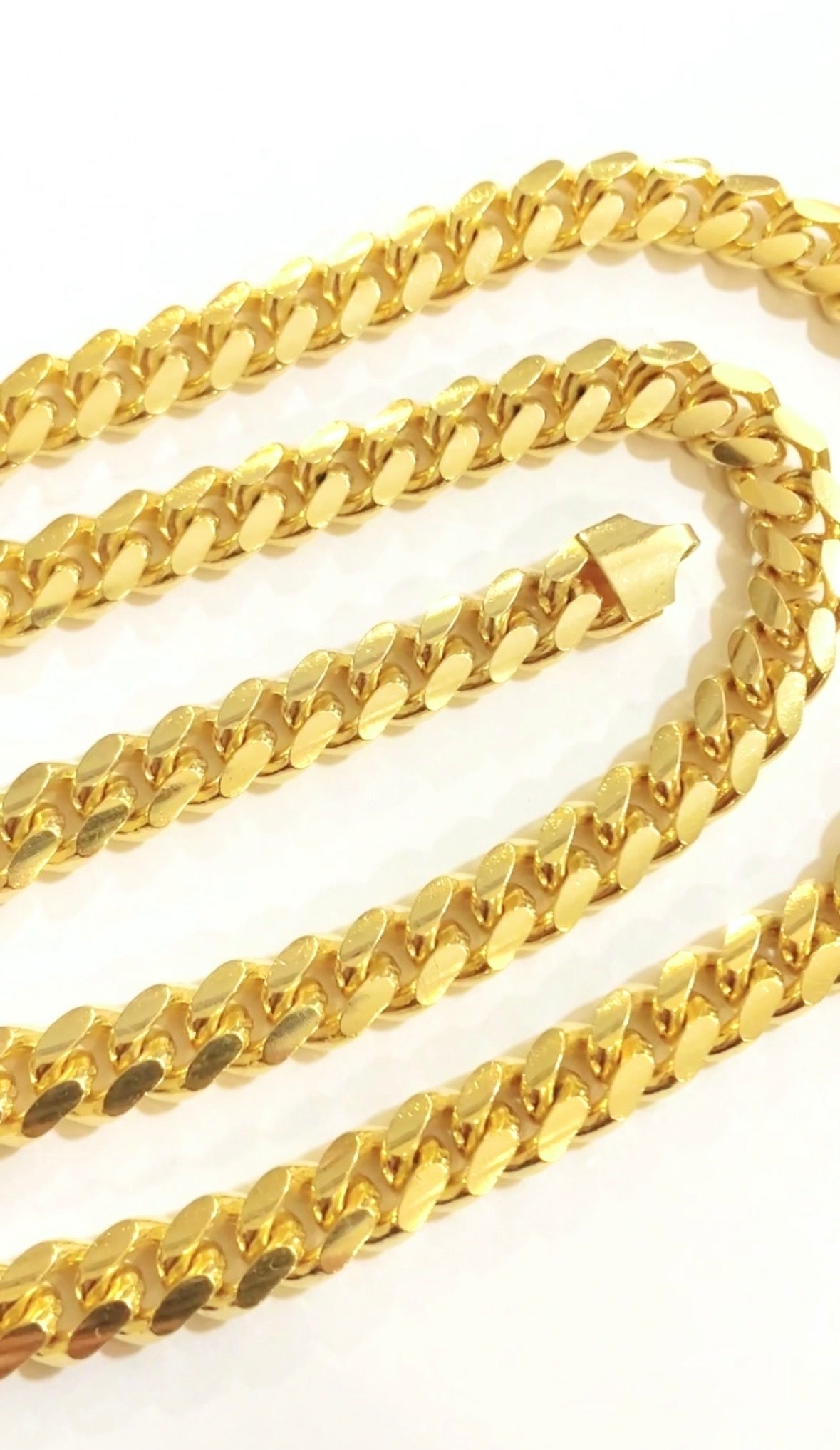10k Gold Plated Cuban Link Chain