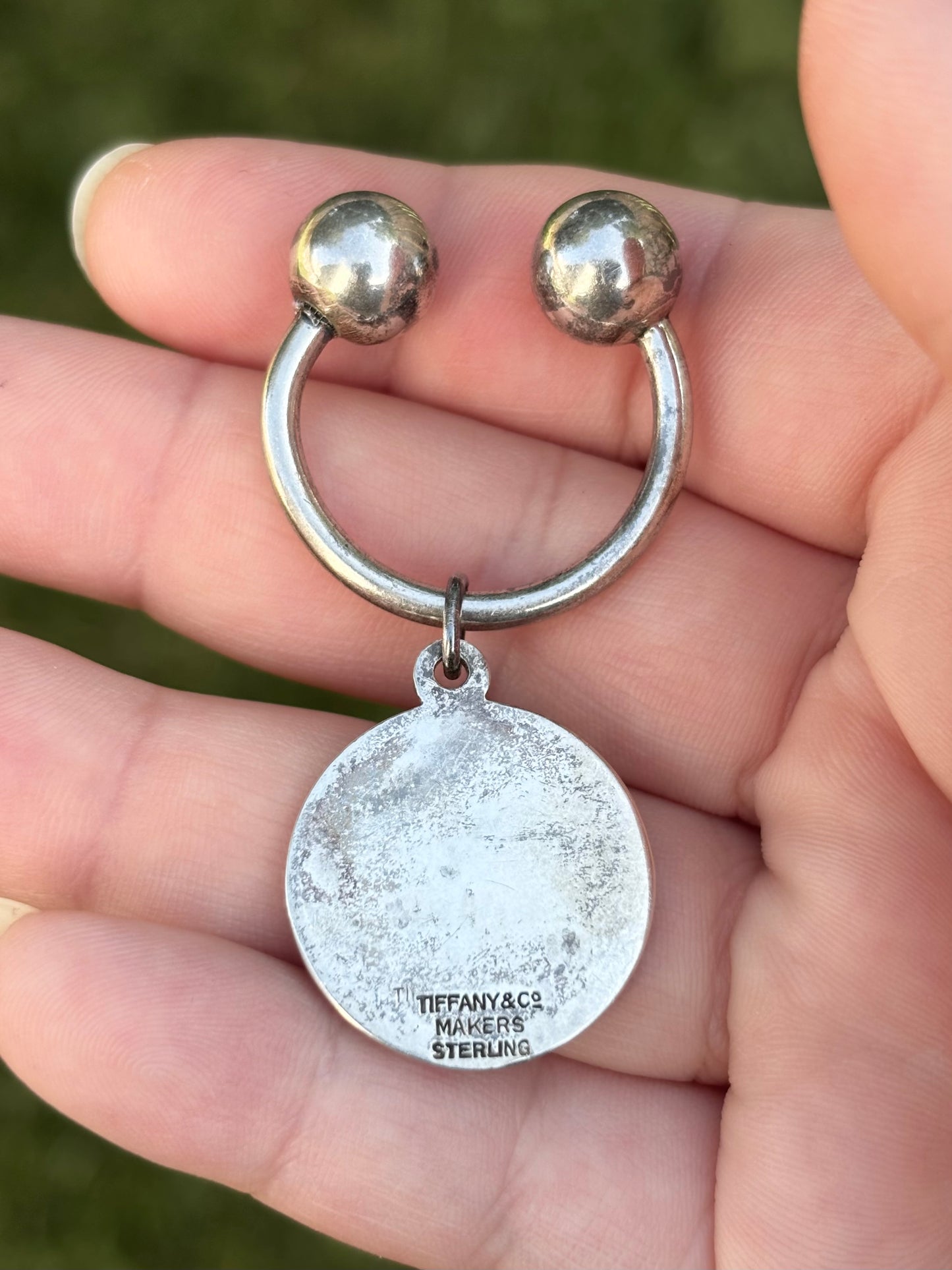 Tiffany & Co. Sterling Silver Eagle Key Ring Keychain