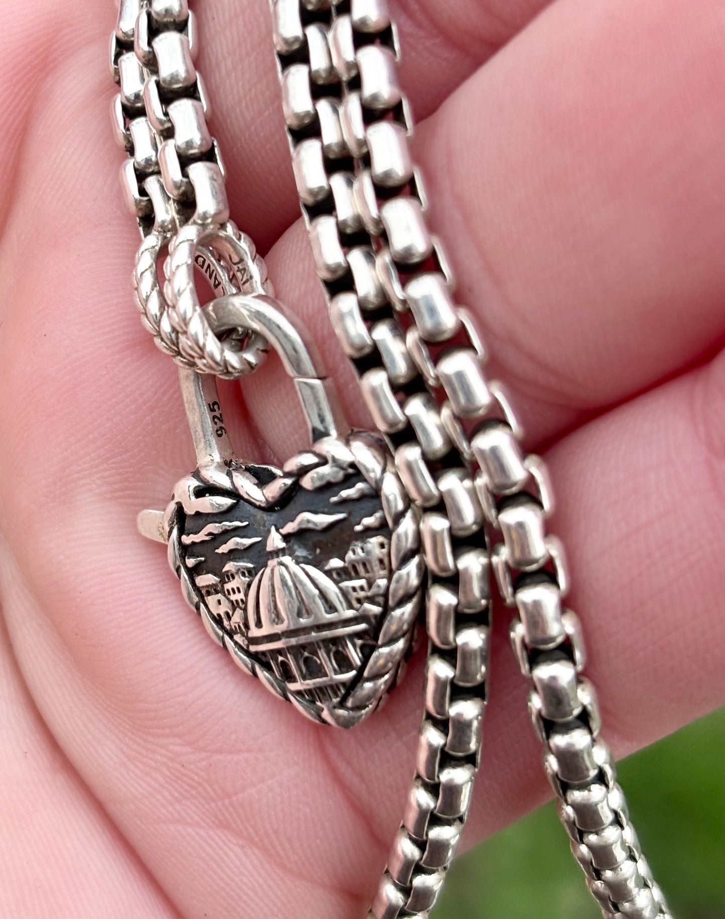 JAI by John Hardy Heart Lock Necklace