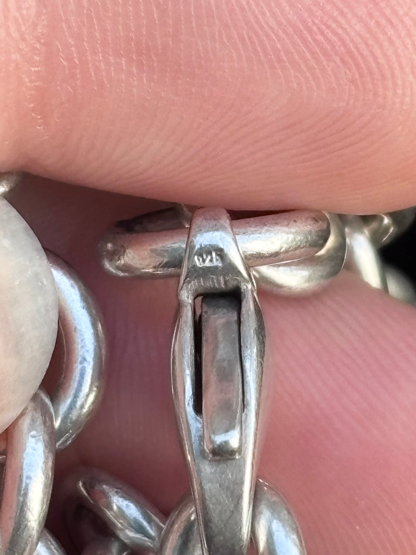 Tiffany & Co. Sterling Silver Heavy Oval Link Chain Necklace
