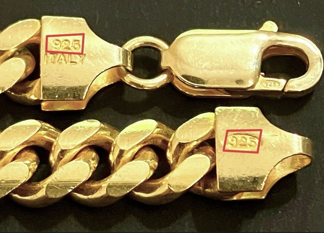 Gold Vermeil Cuban Link Chain