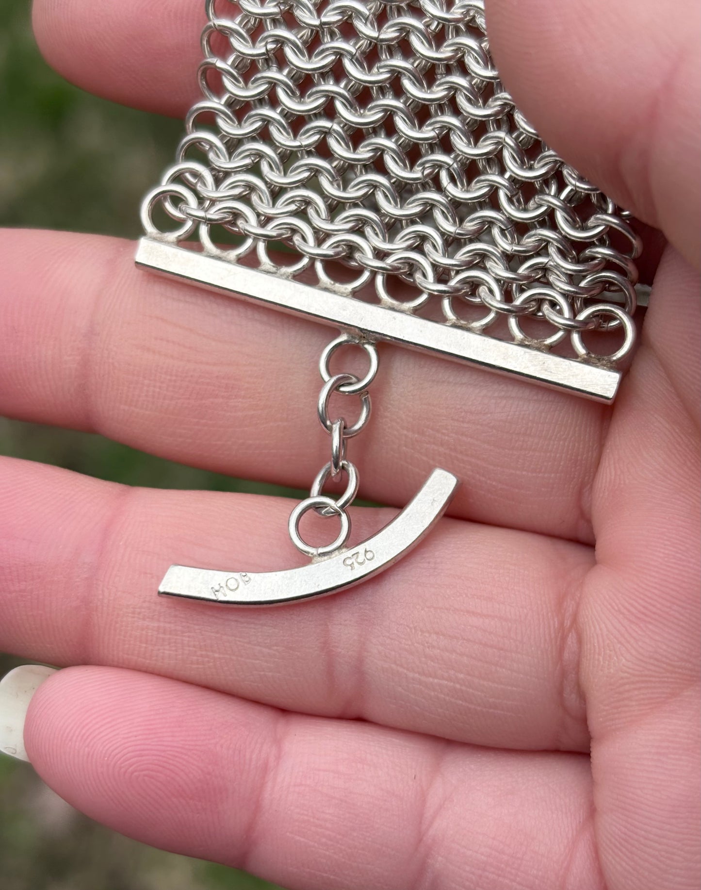 Chainmail Mesh Bracelet