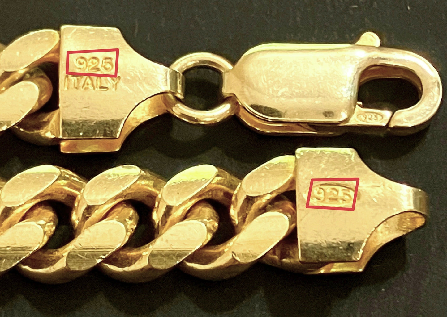 10k Gold Plated Cuban Link Chain