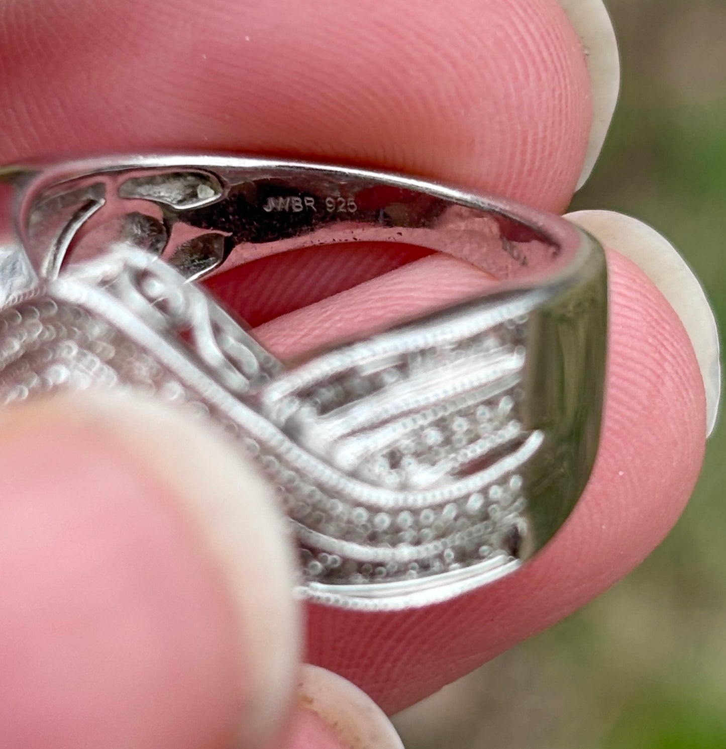 Princess, Baguette, and Round Cut Diamond Ring