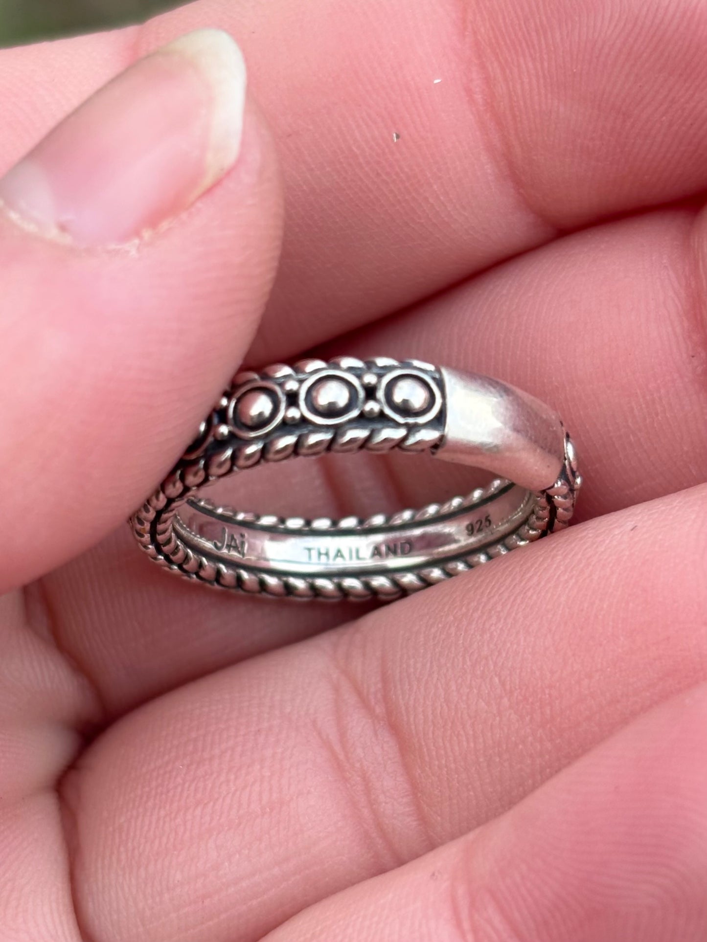 JAI by John Hardy Textured Band Ring