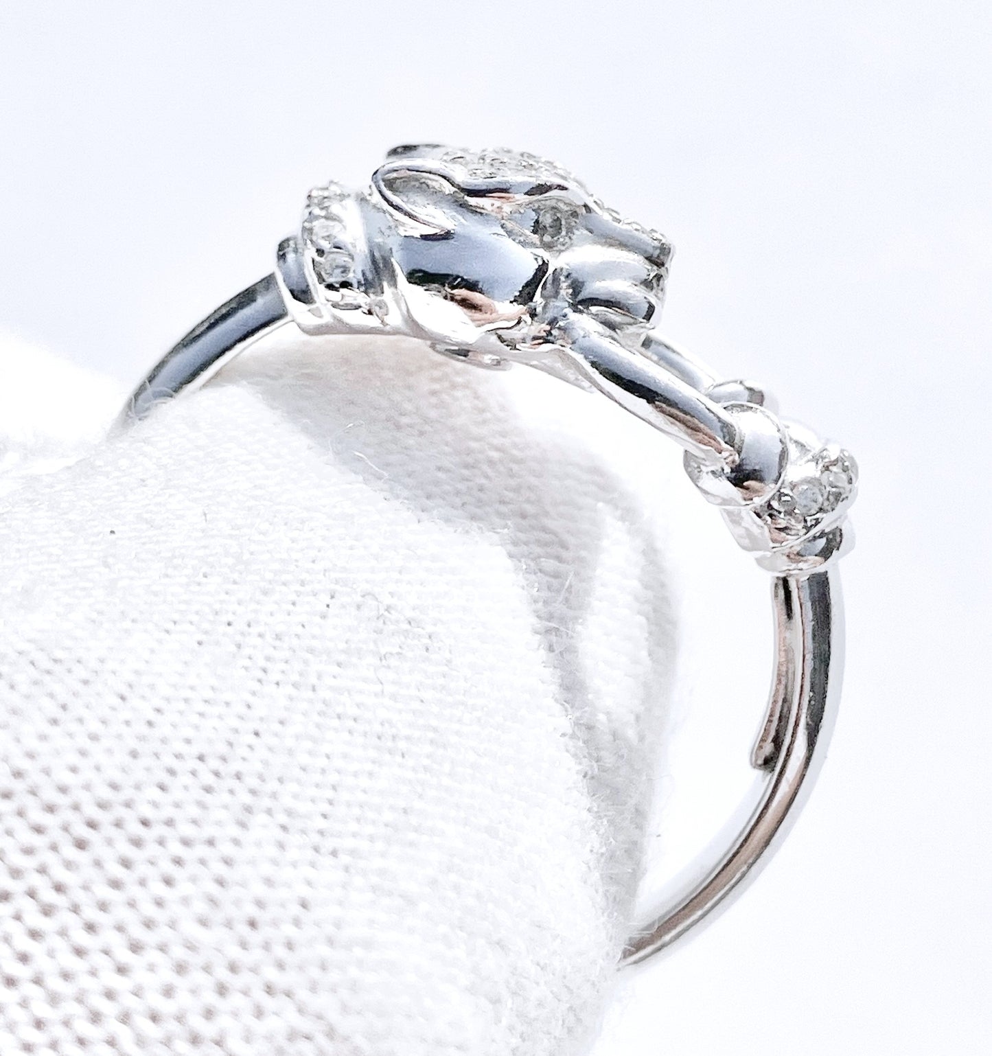 Cartier Inspired “Diamond” Panther Ring