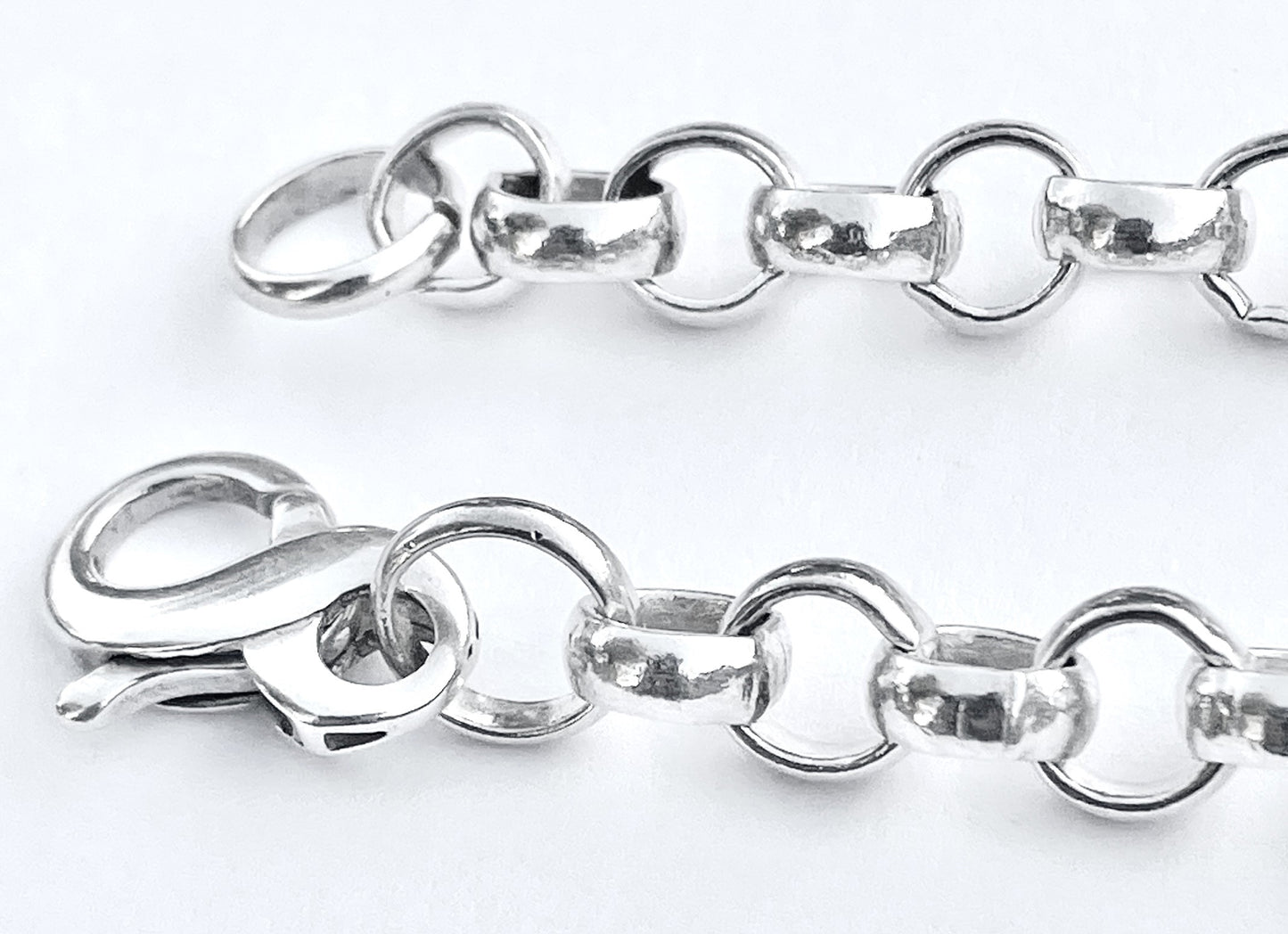 Pulsera de eslabones rolo