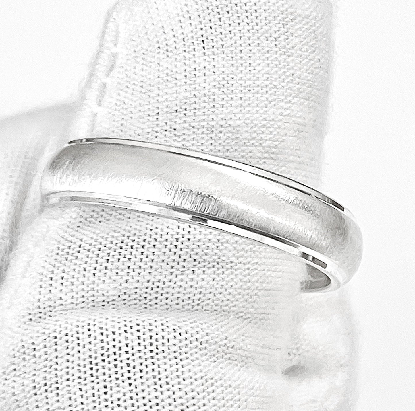 Brushed Band Ring
