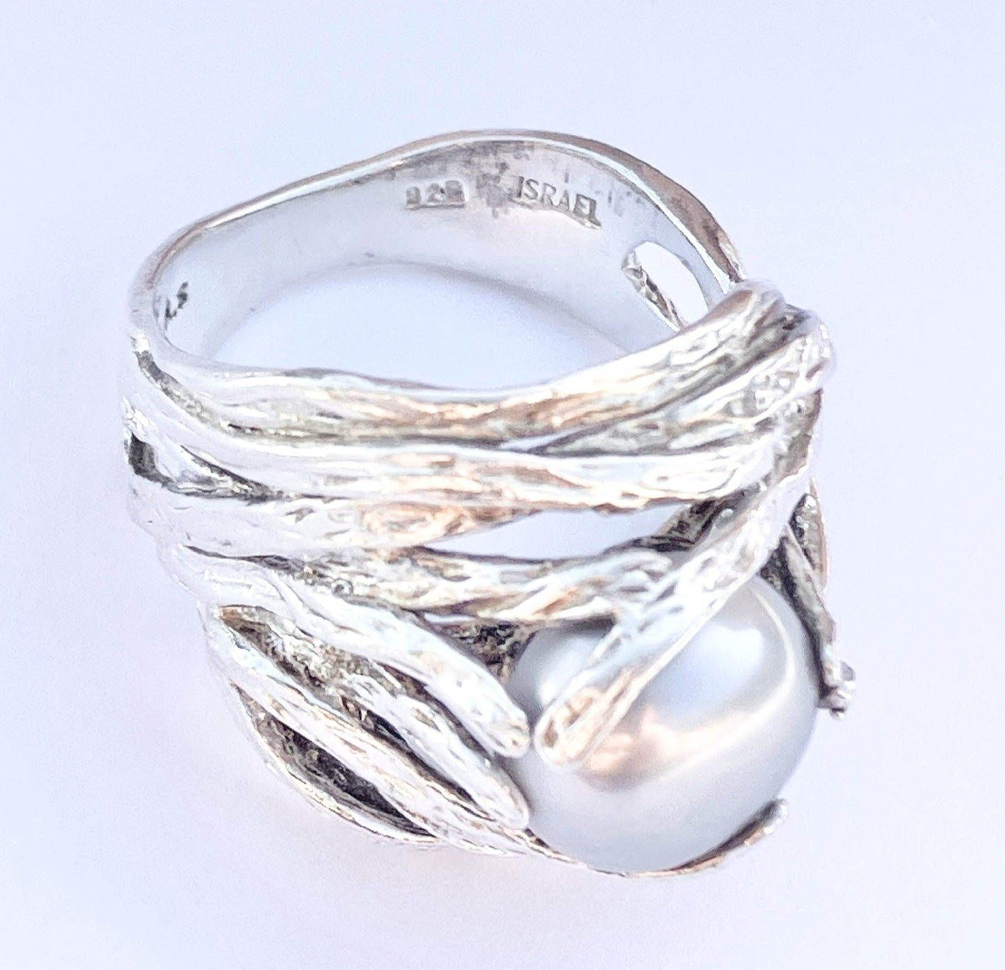 Stauer Holy Land Pearl Ring