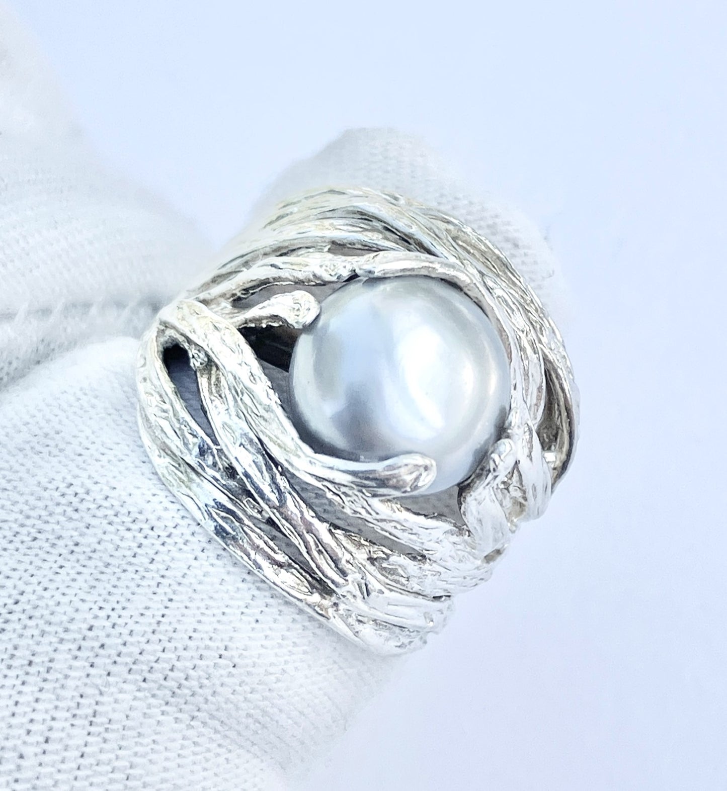 Stauer Holy Land Pearl Ring