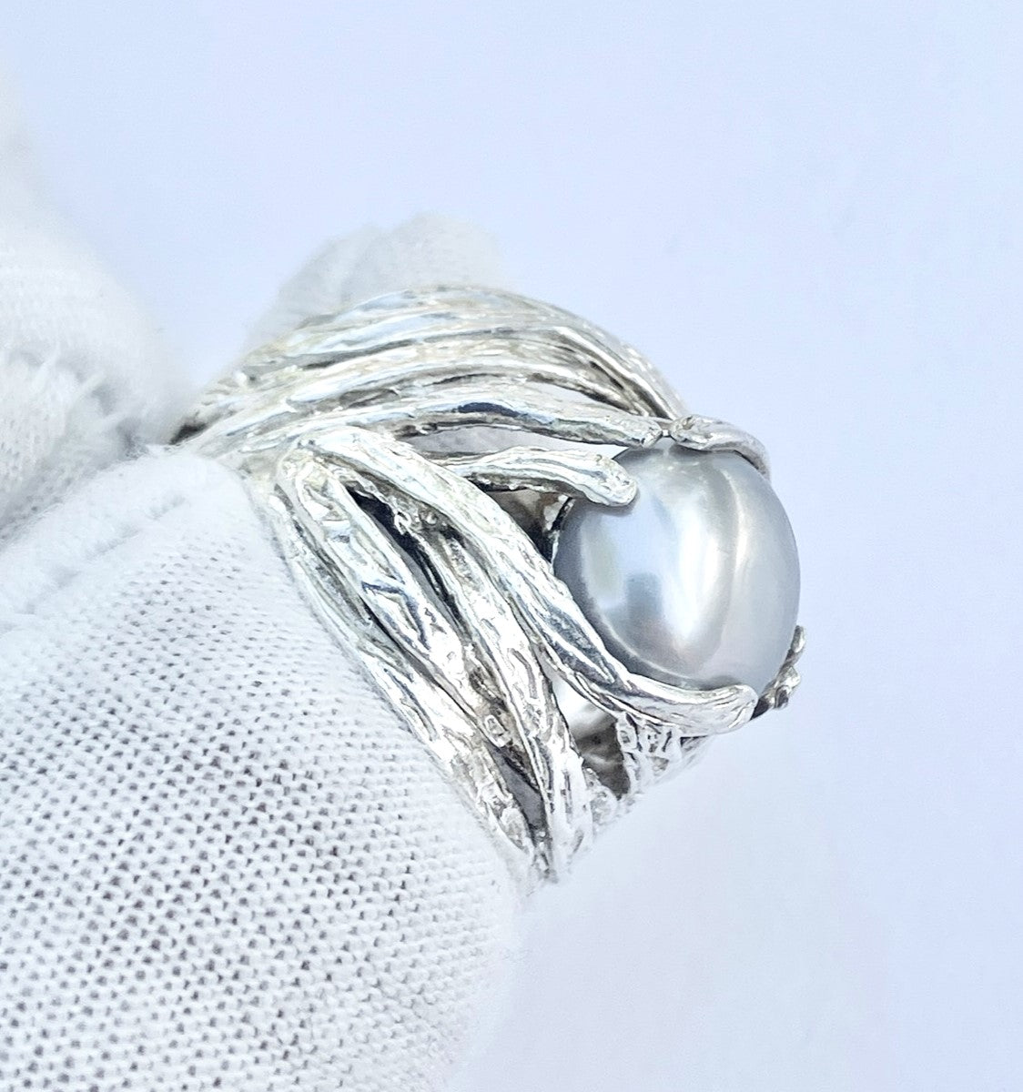 Stauer Holy Land Pearl Ring