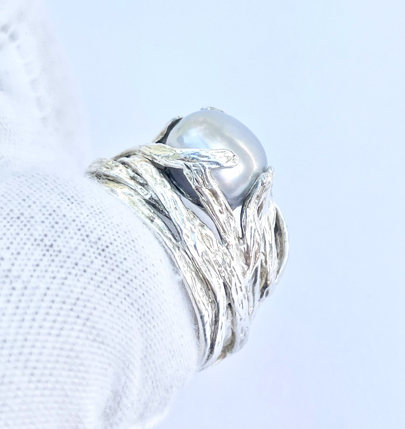 Stauer Holy Land Pearl Ring
