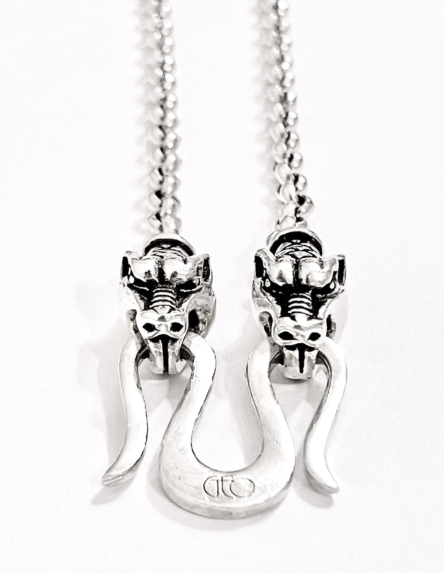 Rolo Link Chain with Dragon Head Clasp