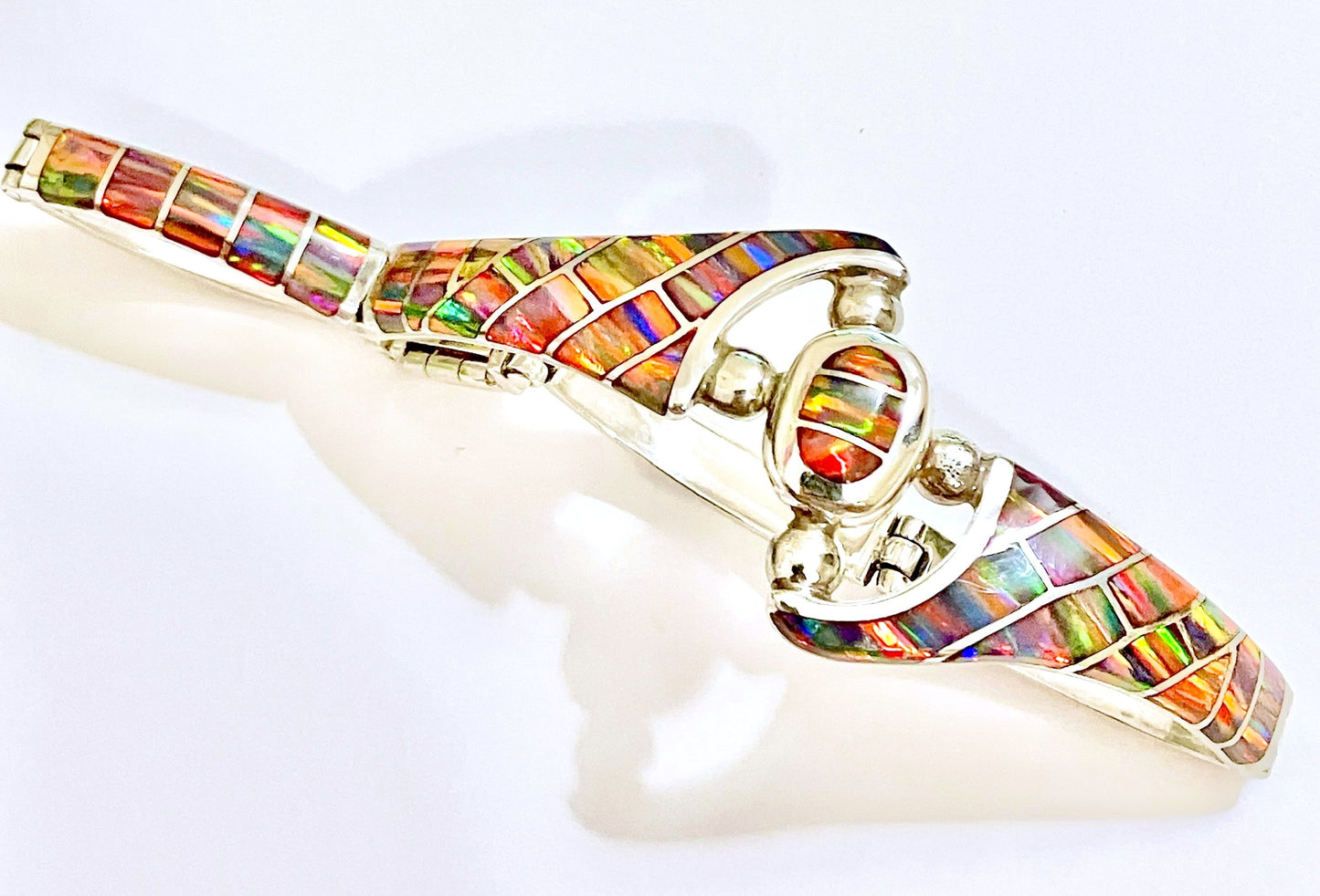 Synthetic Black Fire Opal Set