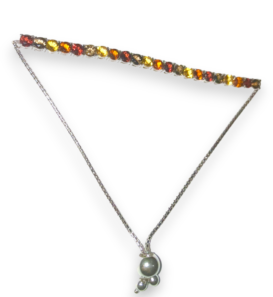 Autumn Theme Gemstone Bracelet