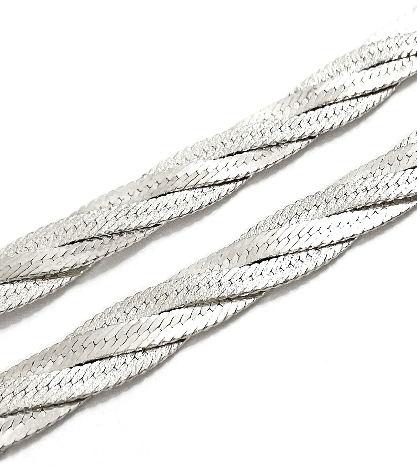 Matte & Gloss Braided Herringbone Set