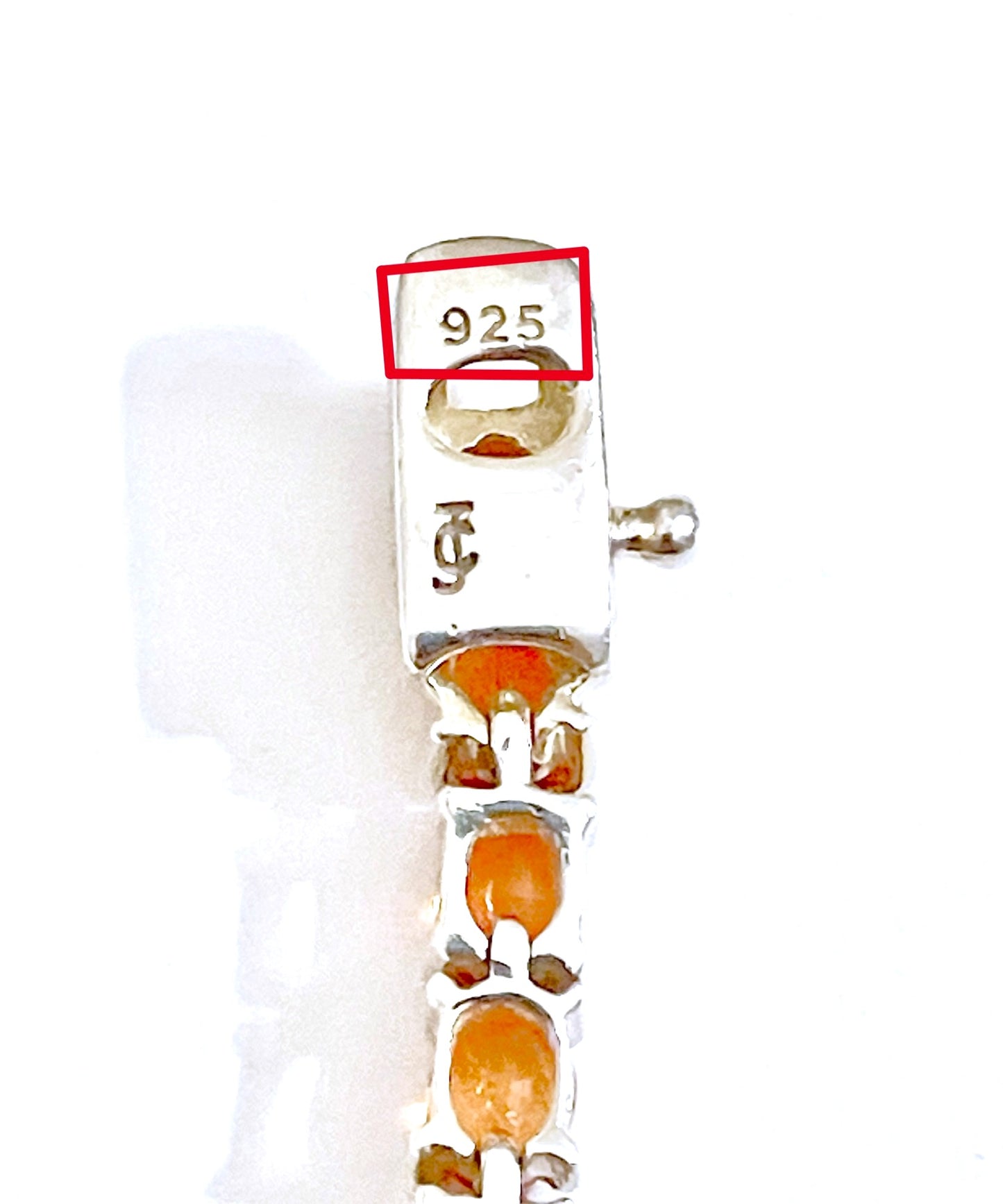 Spessartite Garnet Tennis Bracelet