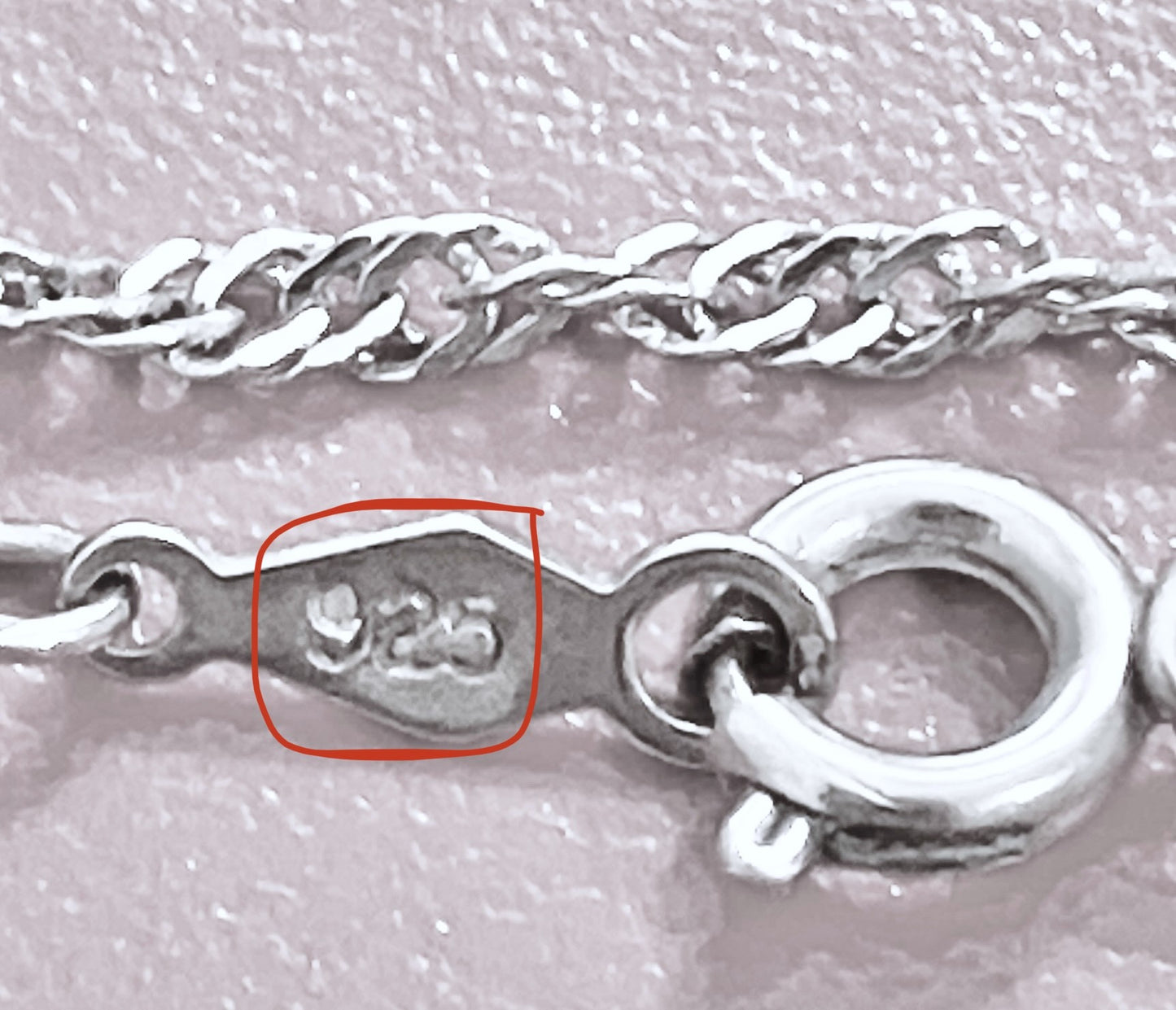 Singapore Link Anklet