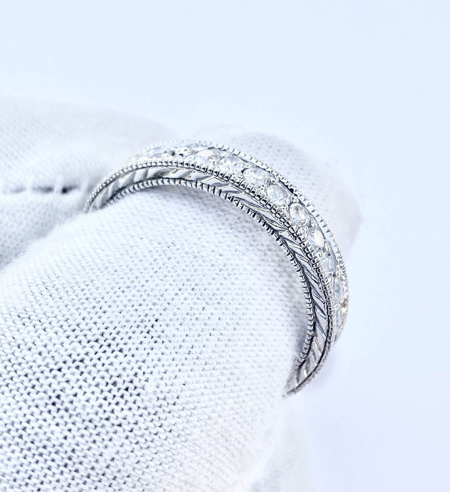 Tacori Channel Set Round Cut "Diamond" Eternity Ring