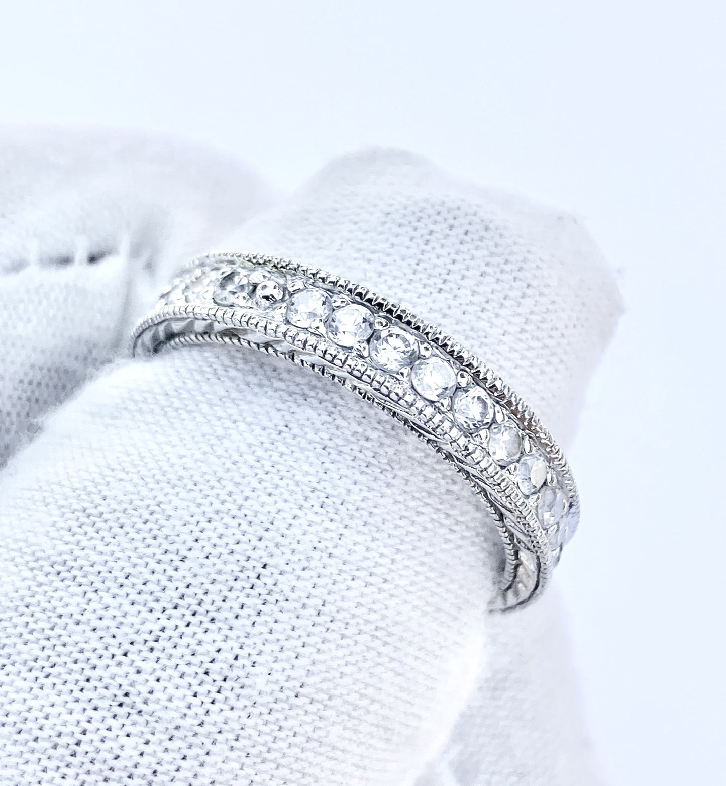 Tacori Channel Set Round Cut "Diamond" Eternity Ring