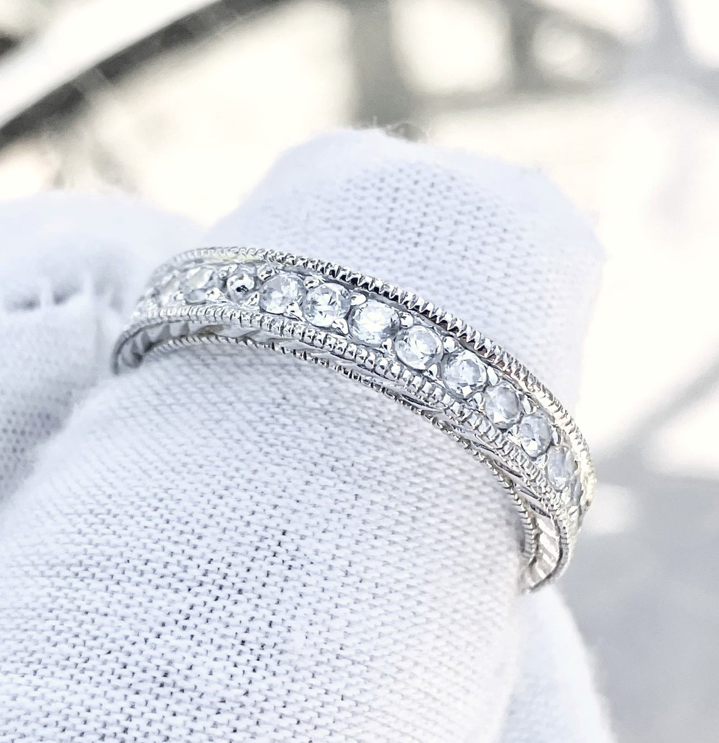 Tacori Channel Set Round Cut "Diamond" Eternity Ring