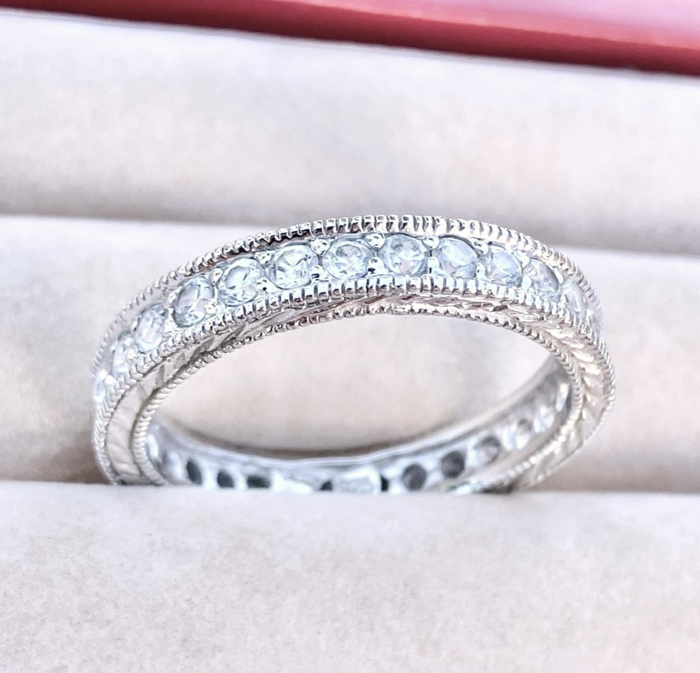 Tacori Channel Set Round Cut "Diamond" Eternity Ring