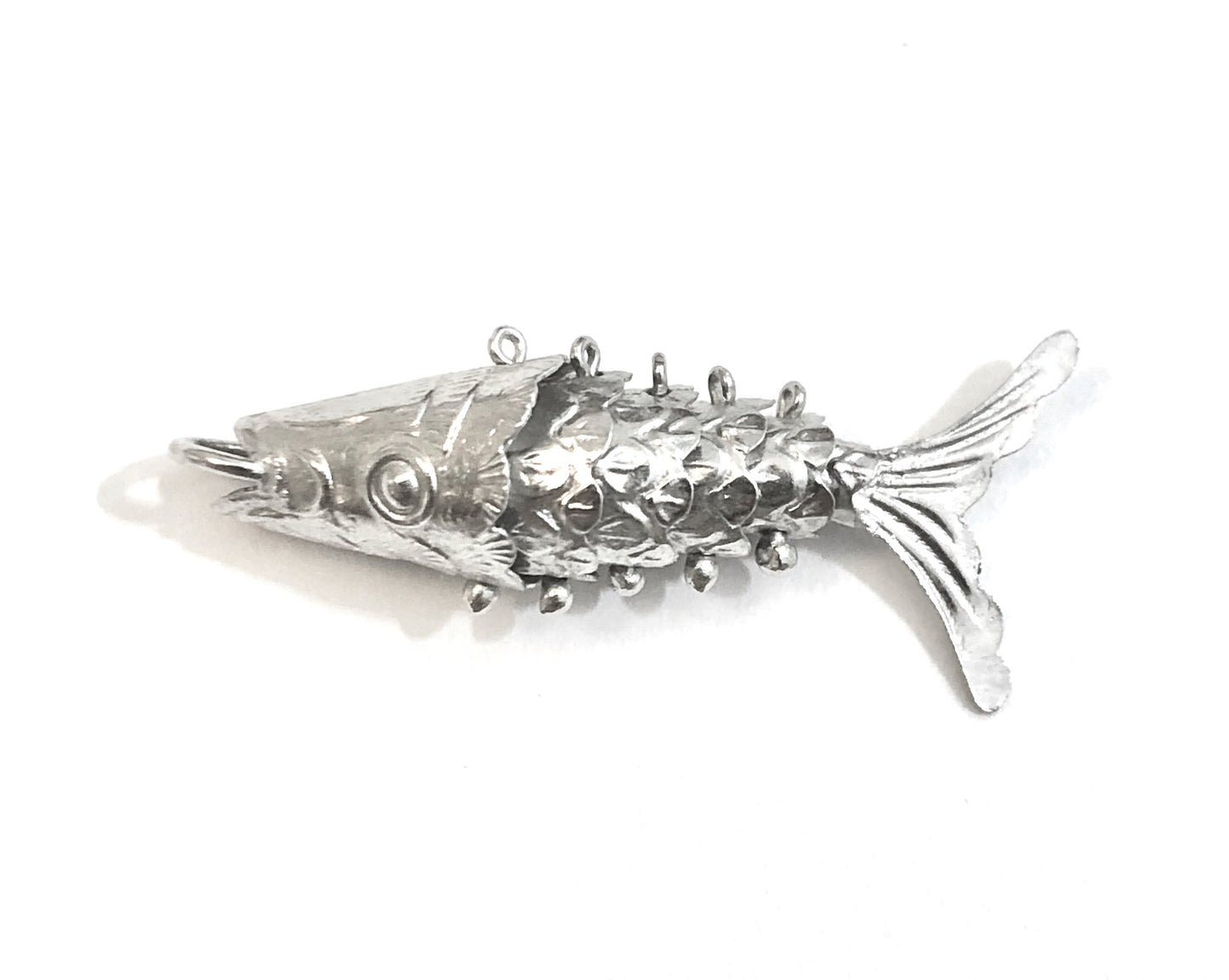 Chinese Articulated Filigree Fish Pendants (2 styles & sizes!)