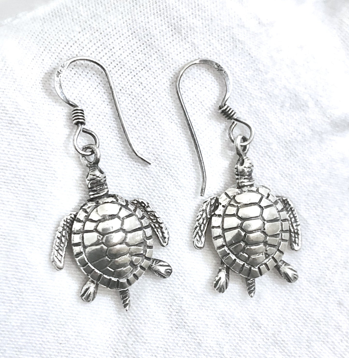 Dangle Turtle Earrings