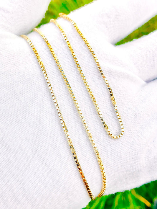 14k Gold Box Chain