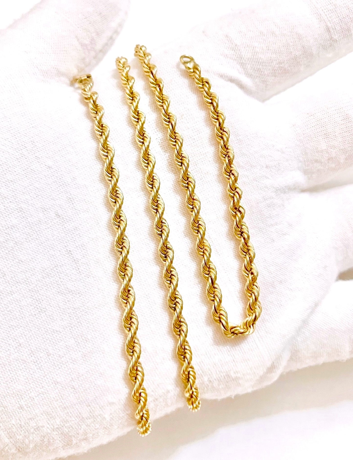 14k Gold Rope Chain