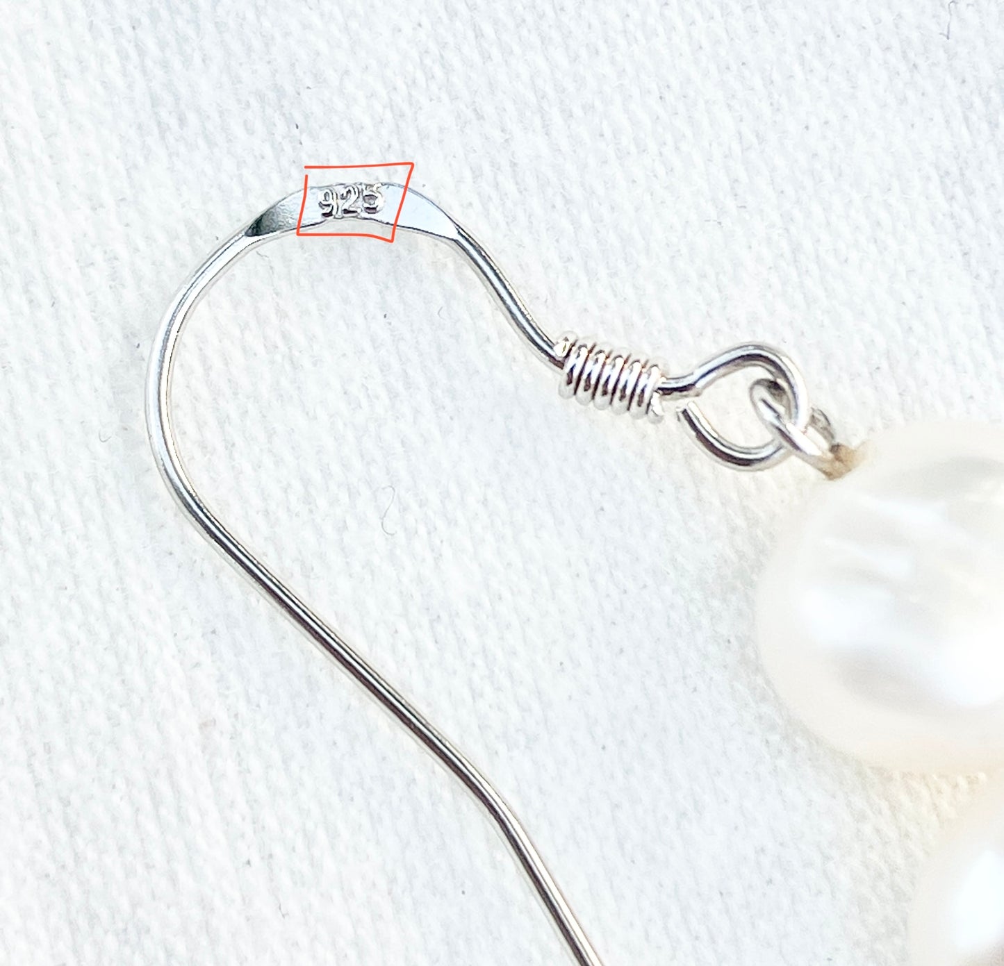 French Hook Semi-Baroque Pearl Earrings