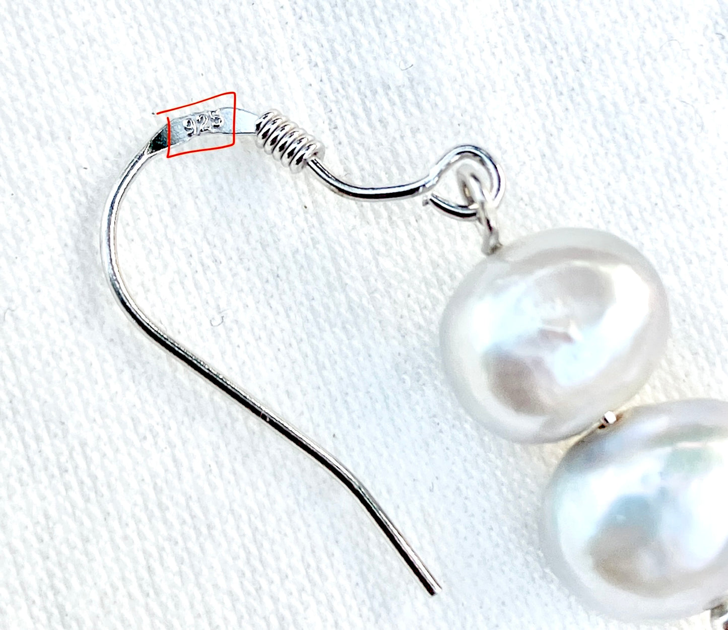 French Hook Semi-Baroque Pearl Earrings