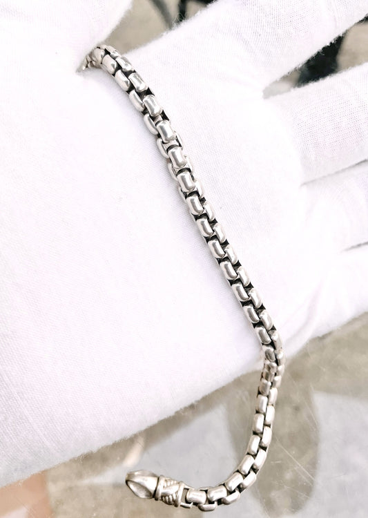 Square Rolo Link Bracelet