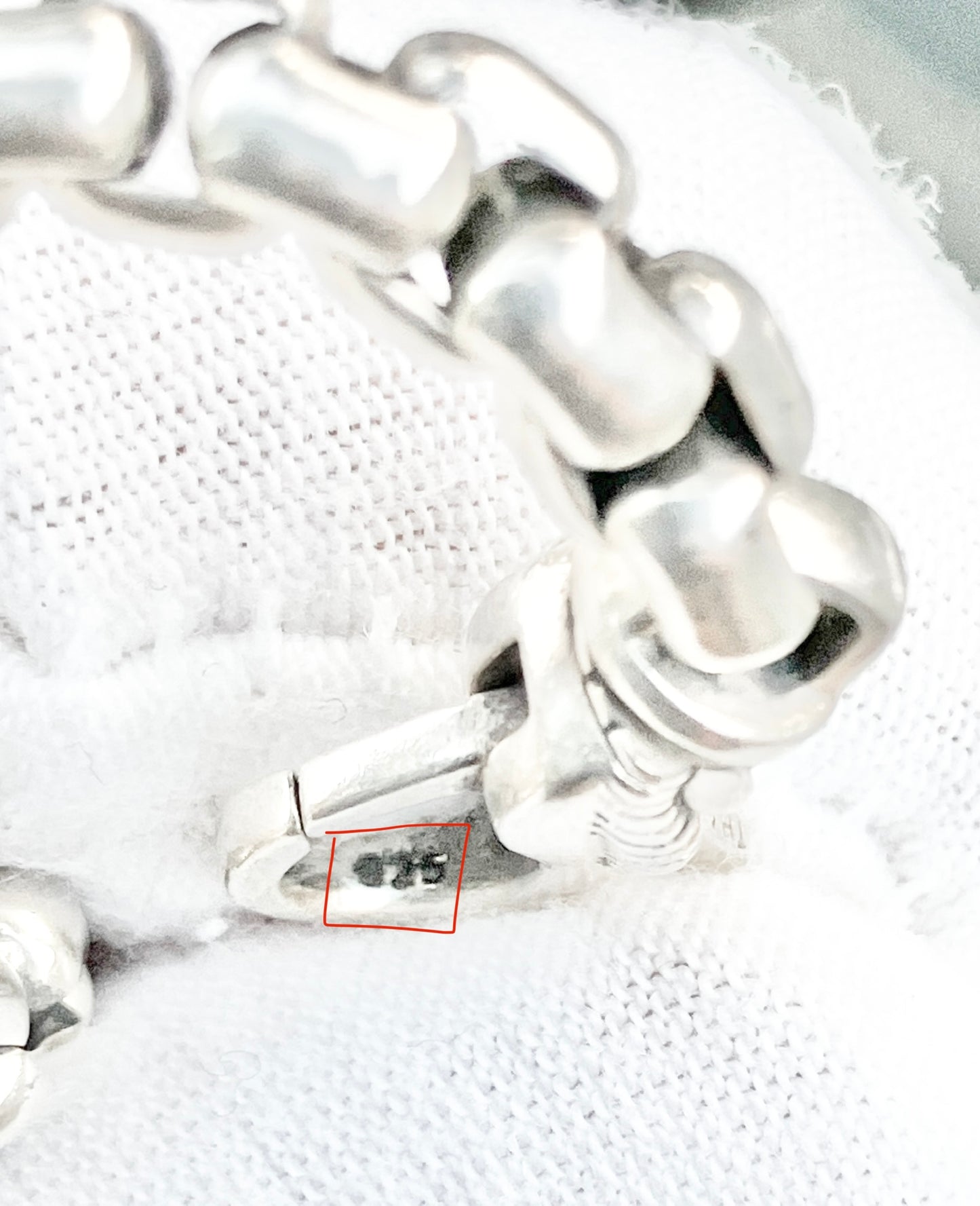 Square Rolo Link Bracelet
