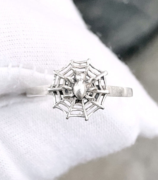 Spider in Web Ring