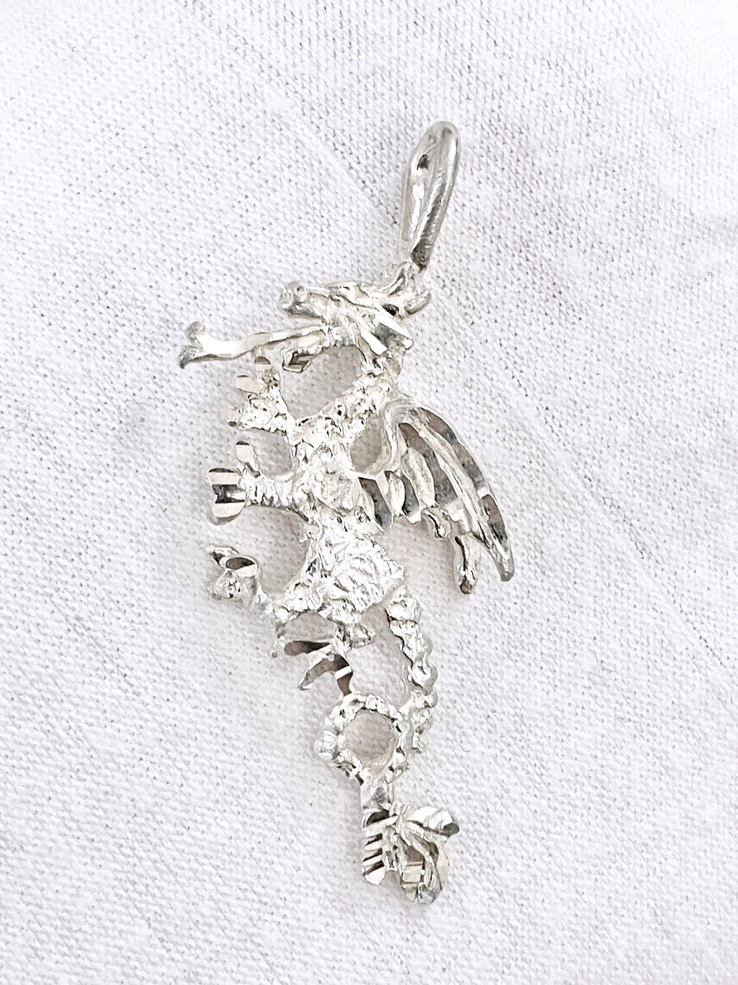 Fire Breathing Dragon Pendant