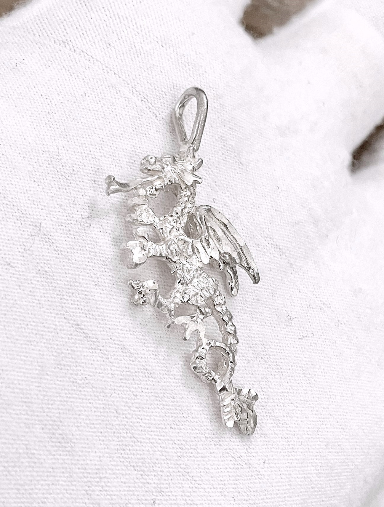 Fire Breathing Dragon Pendant