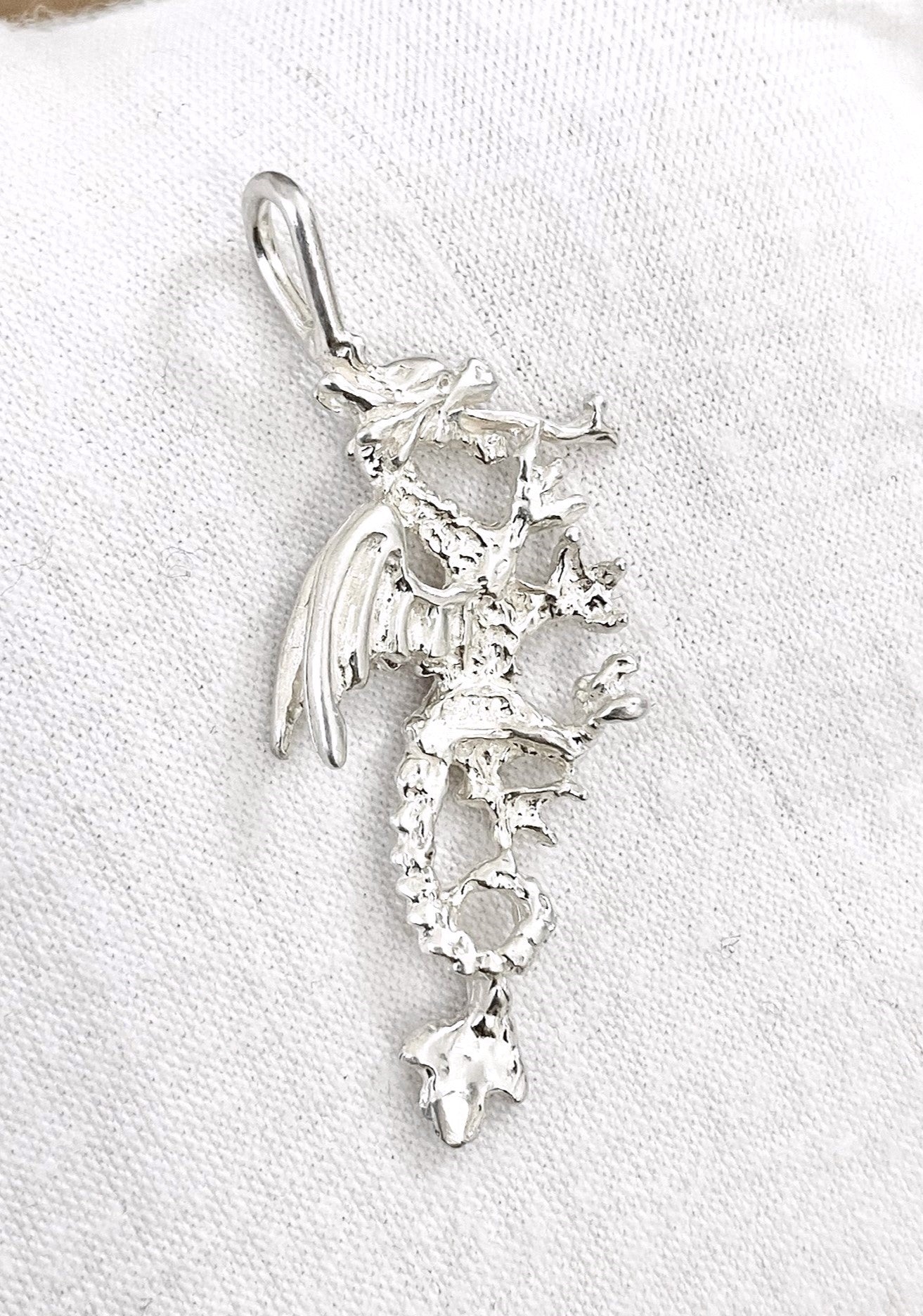 Fire Breathing Dragon Pendant