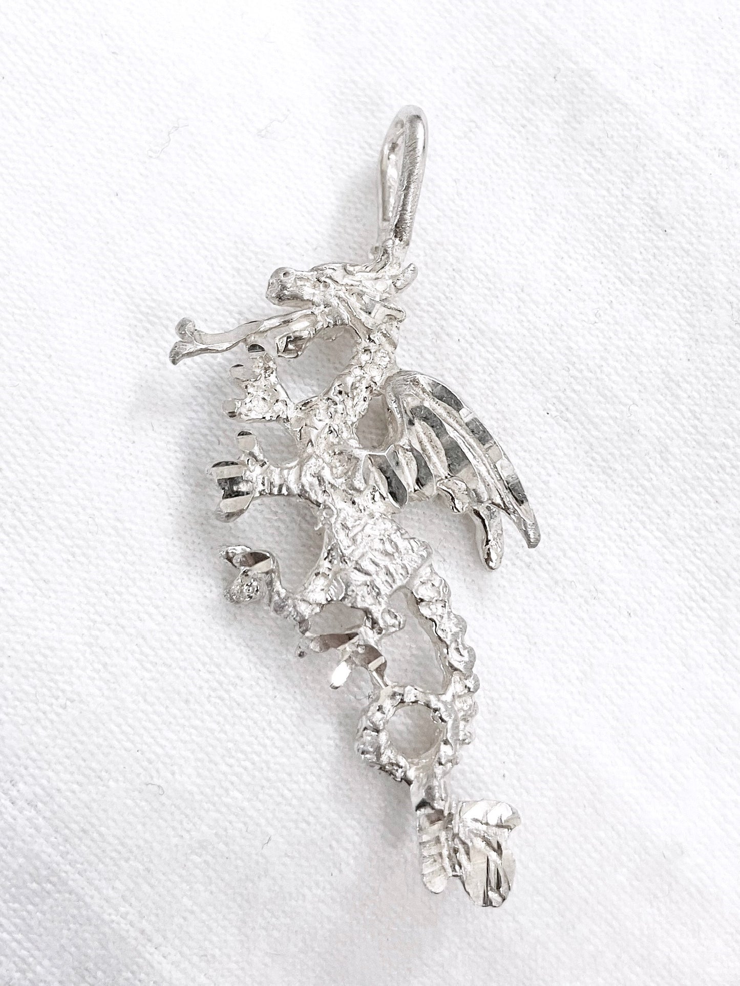 Fire Breathing Dragon Pendant