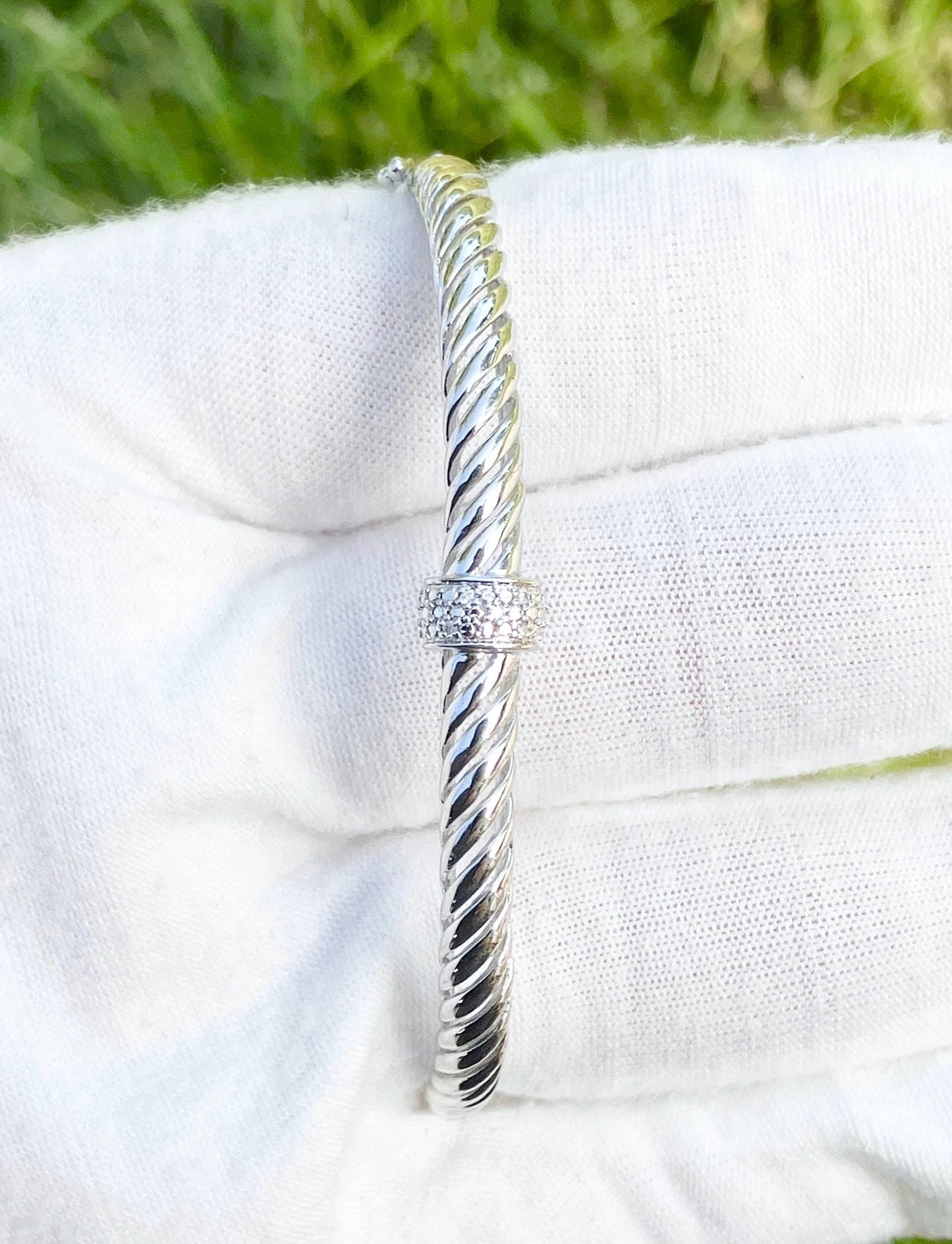 Ribbed Diamond Set