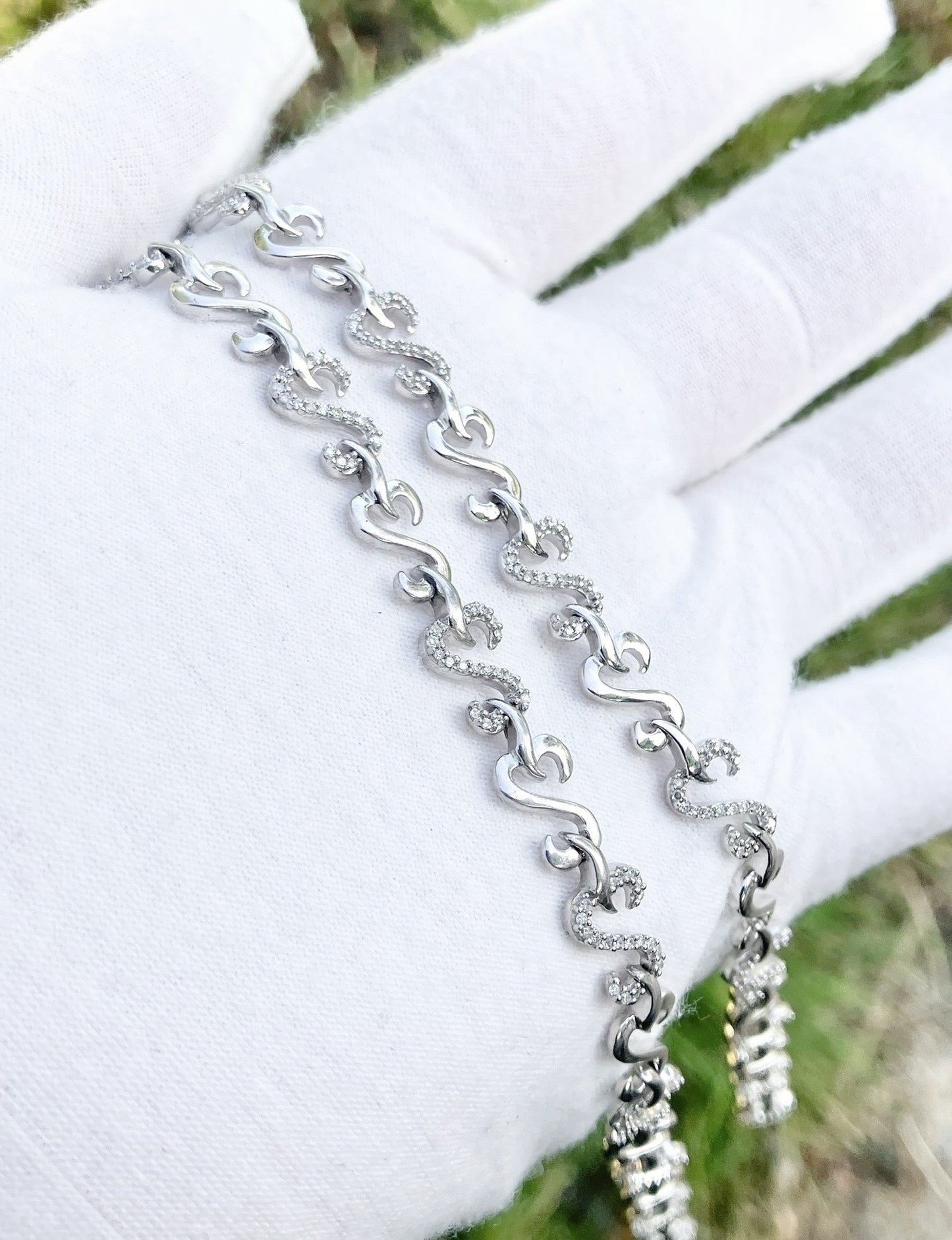 Diamond S-Link Tennis Bracelets (2 Sizes!)