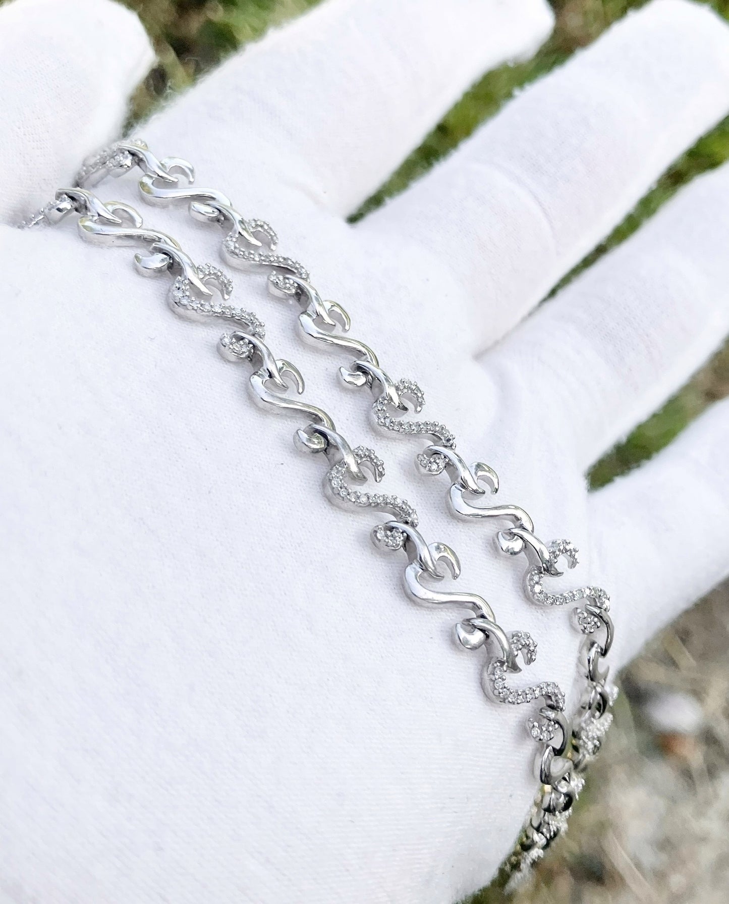 Diamond S-Link Tennis Bracelets (2 Sizes!)