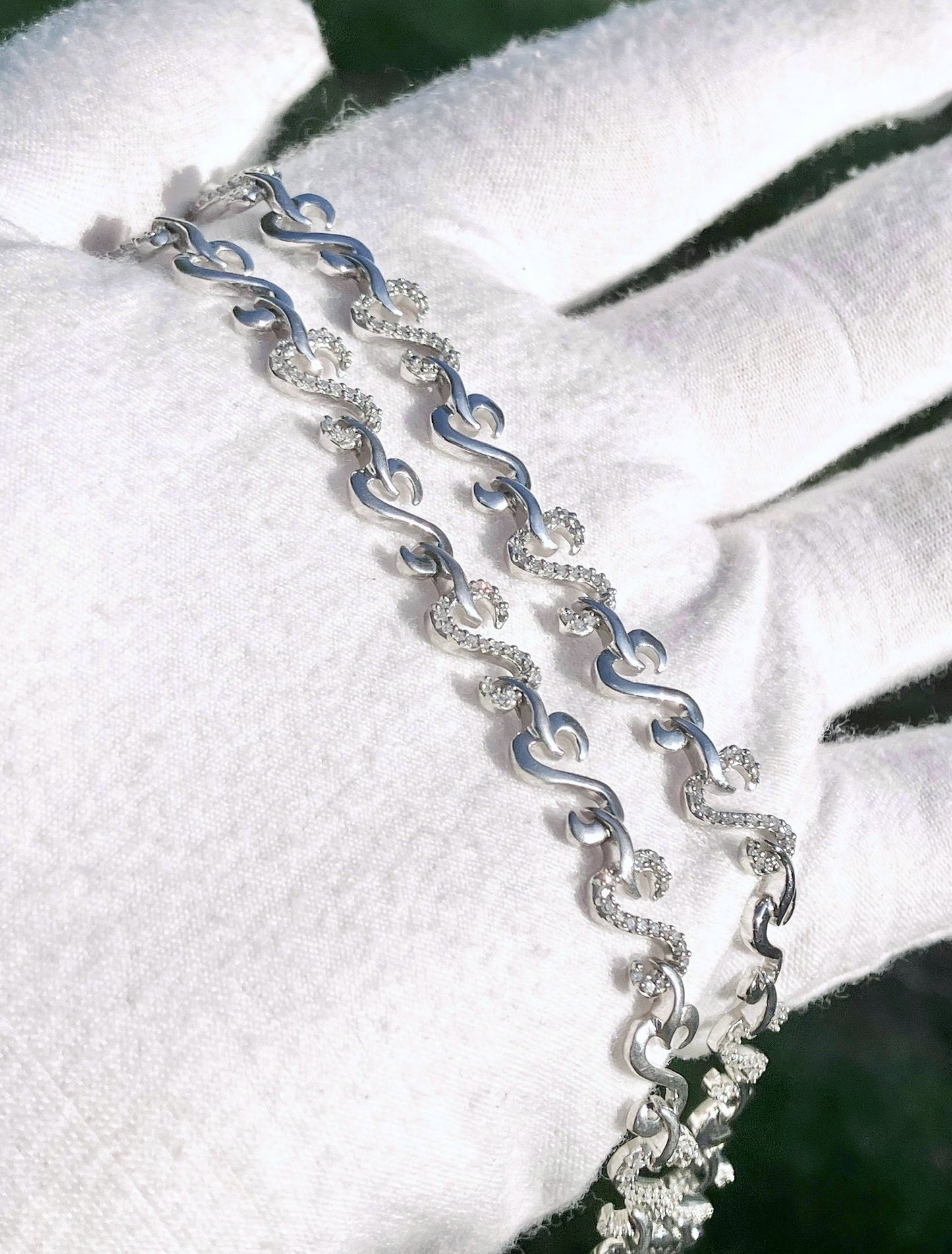 Diamond S-Link Tennis Bracelets (2 Sizes!)