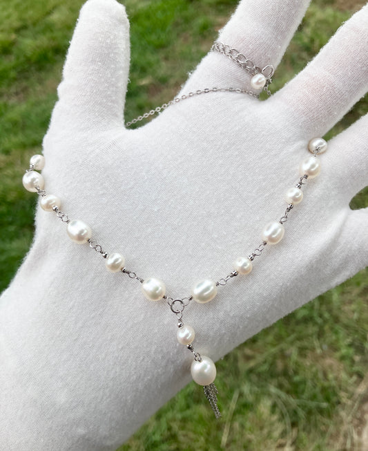 Pearl Dangle Necklace