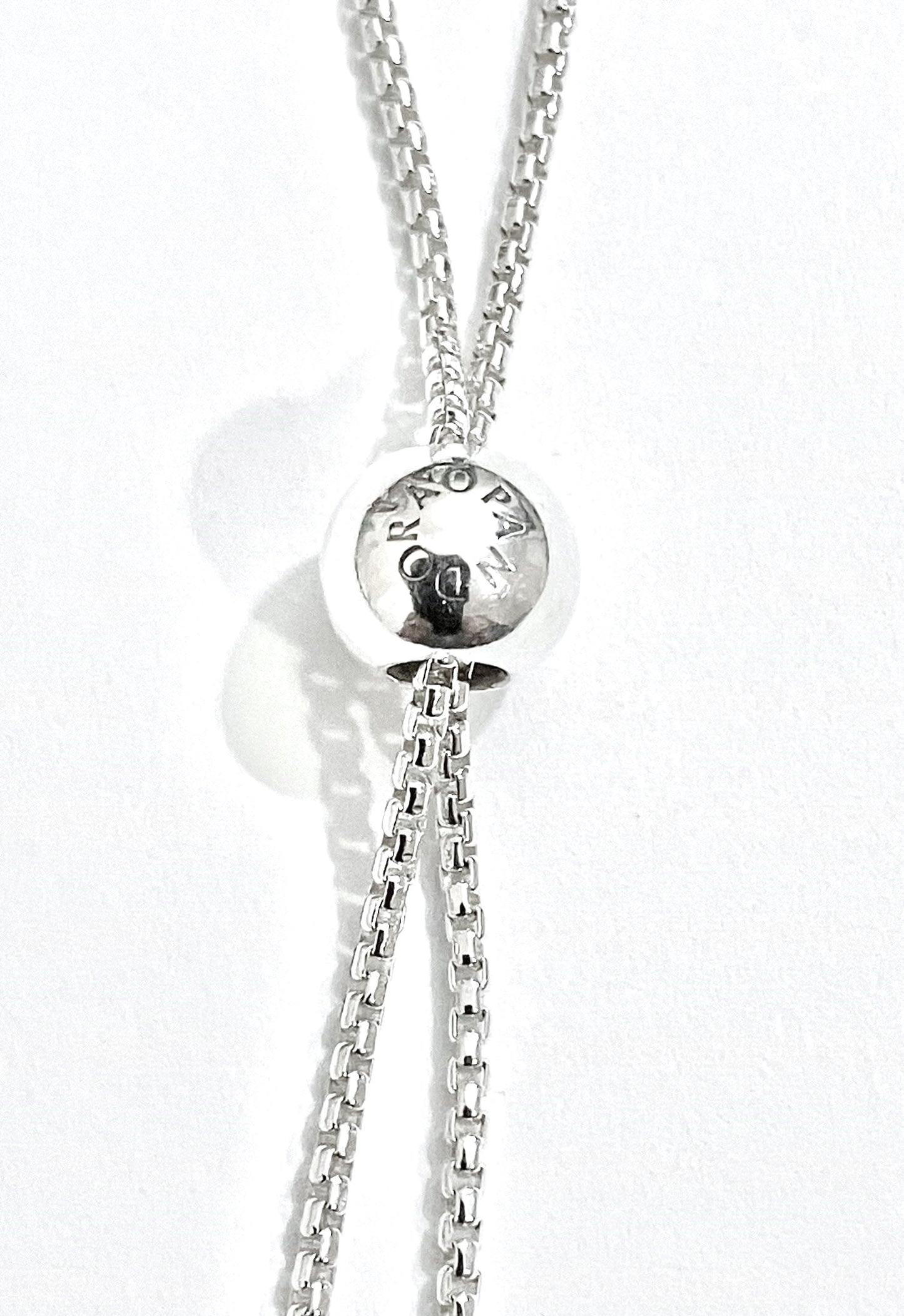 Pandora Round Sparkle Slider Bracelet
