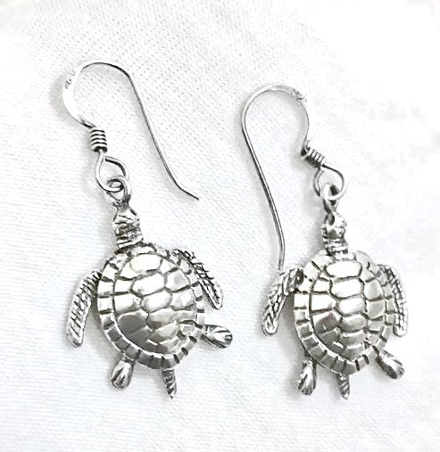 Dangle Turtle Earrings