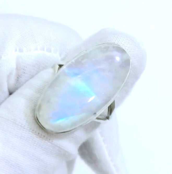 Oval Moonstone Ring