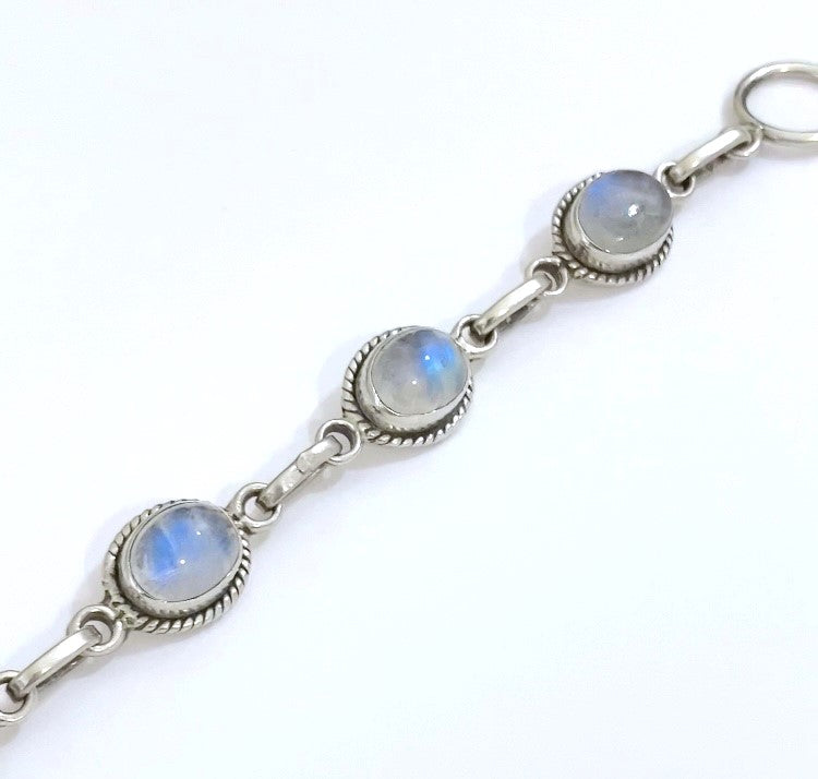 Moonstone Link Bracelet