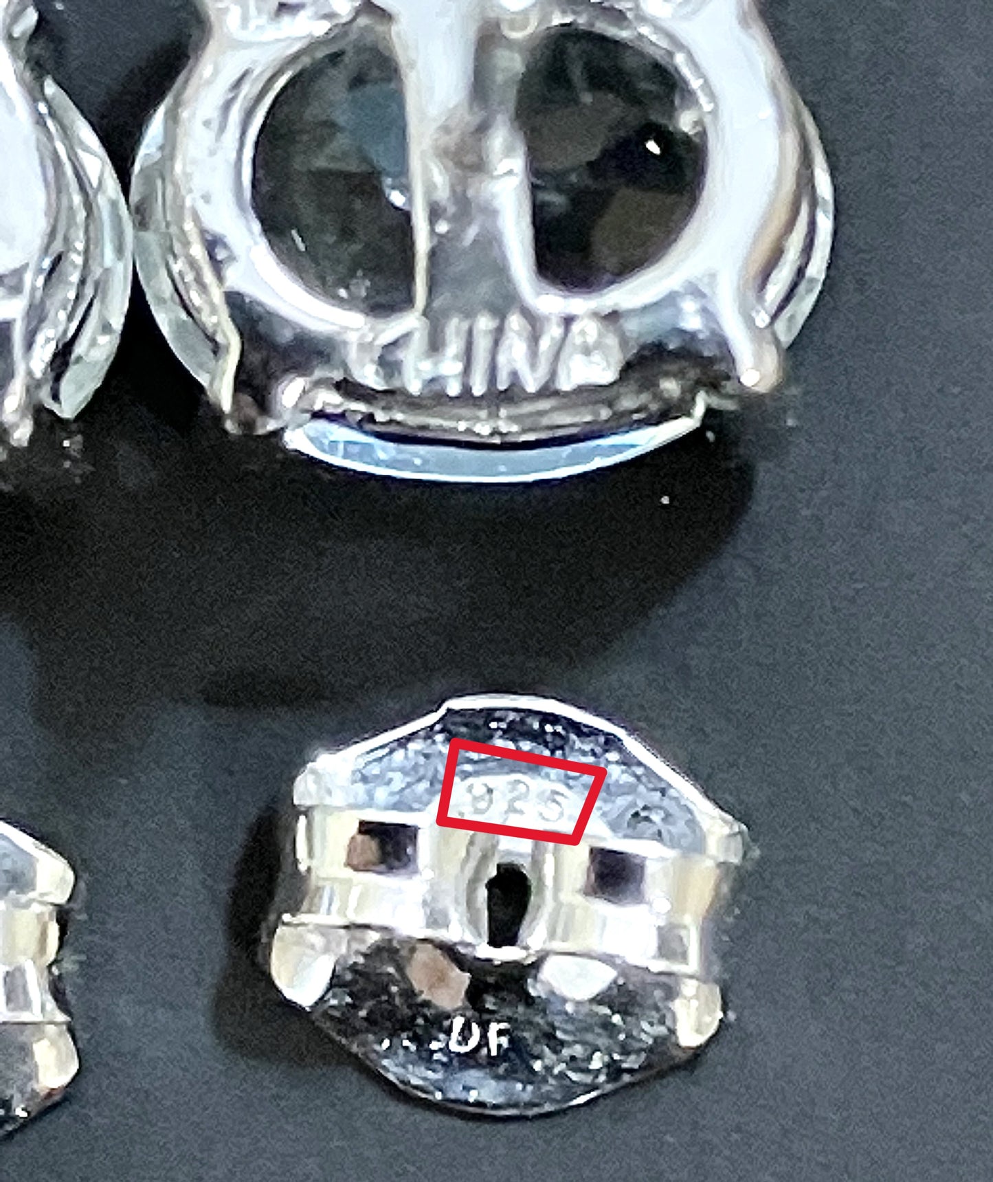 Oval Cut "Diamond" Studs