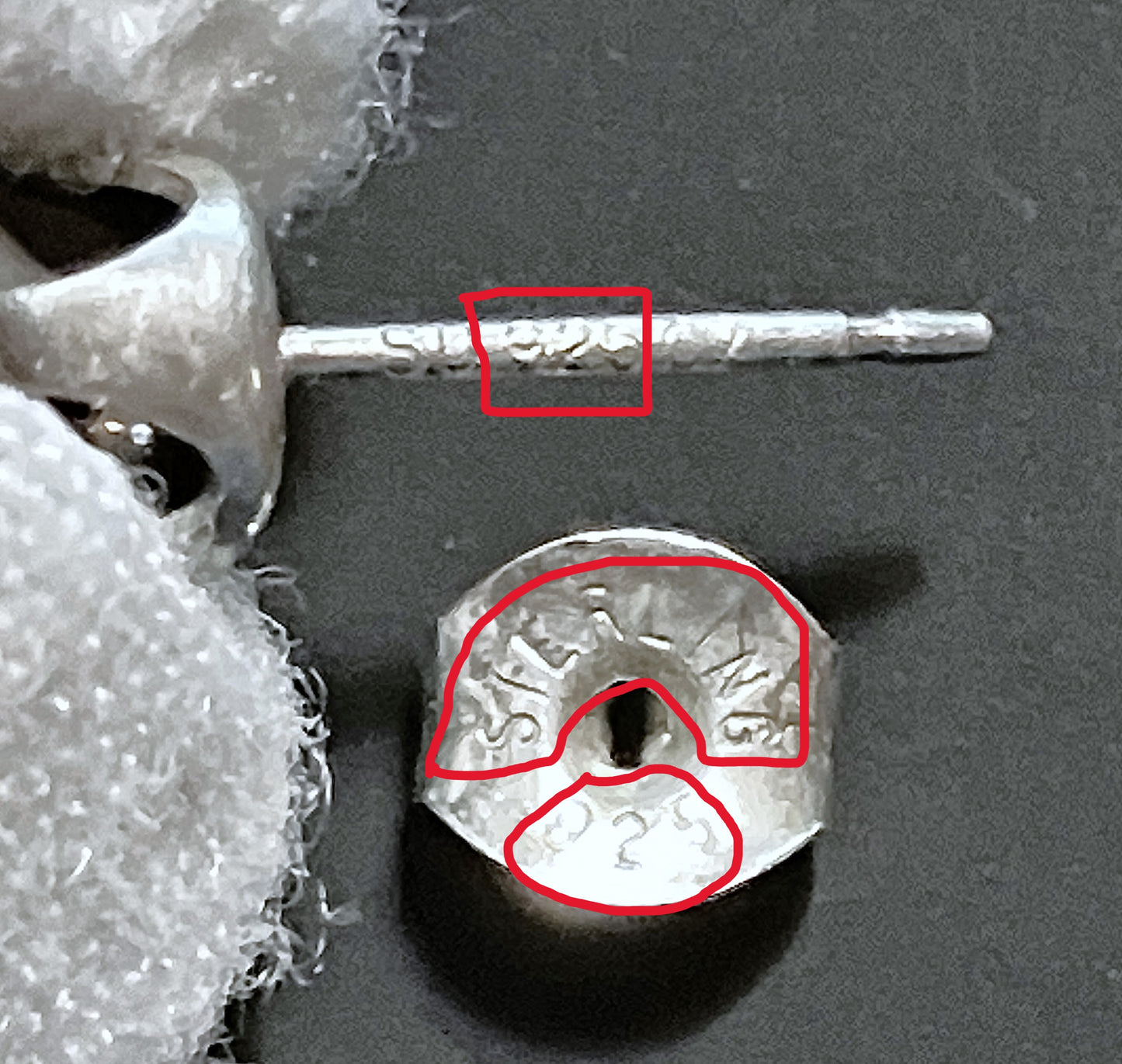 Colored Stone Studs (2 colors!)